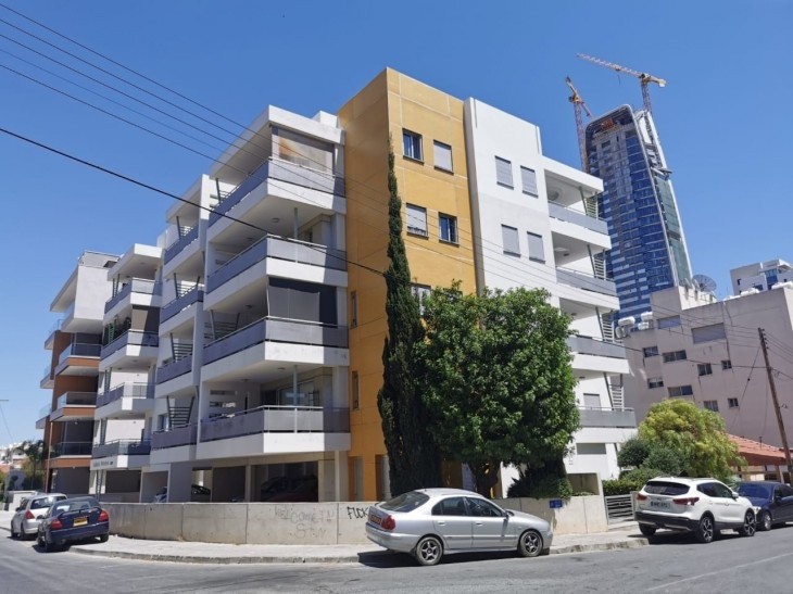 Outside image of the modern residential building in Neapolis