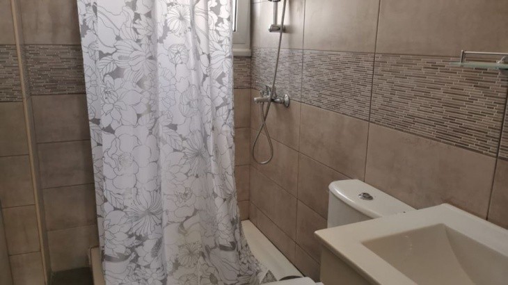 Brand new toilet and shower unit