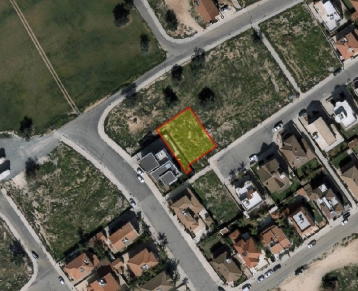 Picture showing this amazing residential plot from above